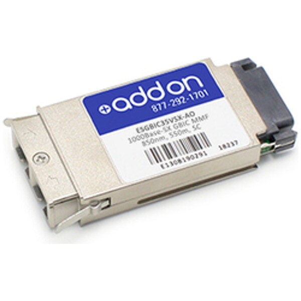 Add-On Addon Intel Esgbic35Vsx Compatible Taa Compliant 1000Base-Sx Gbic ESGBIC35VSX-AO - main